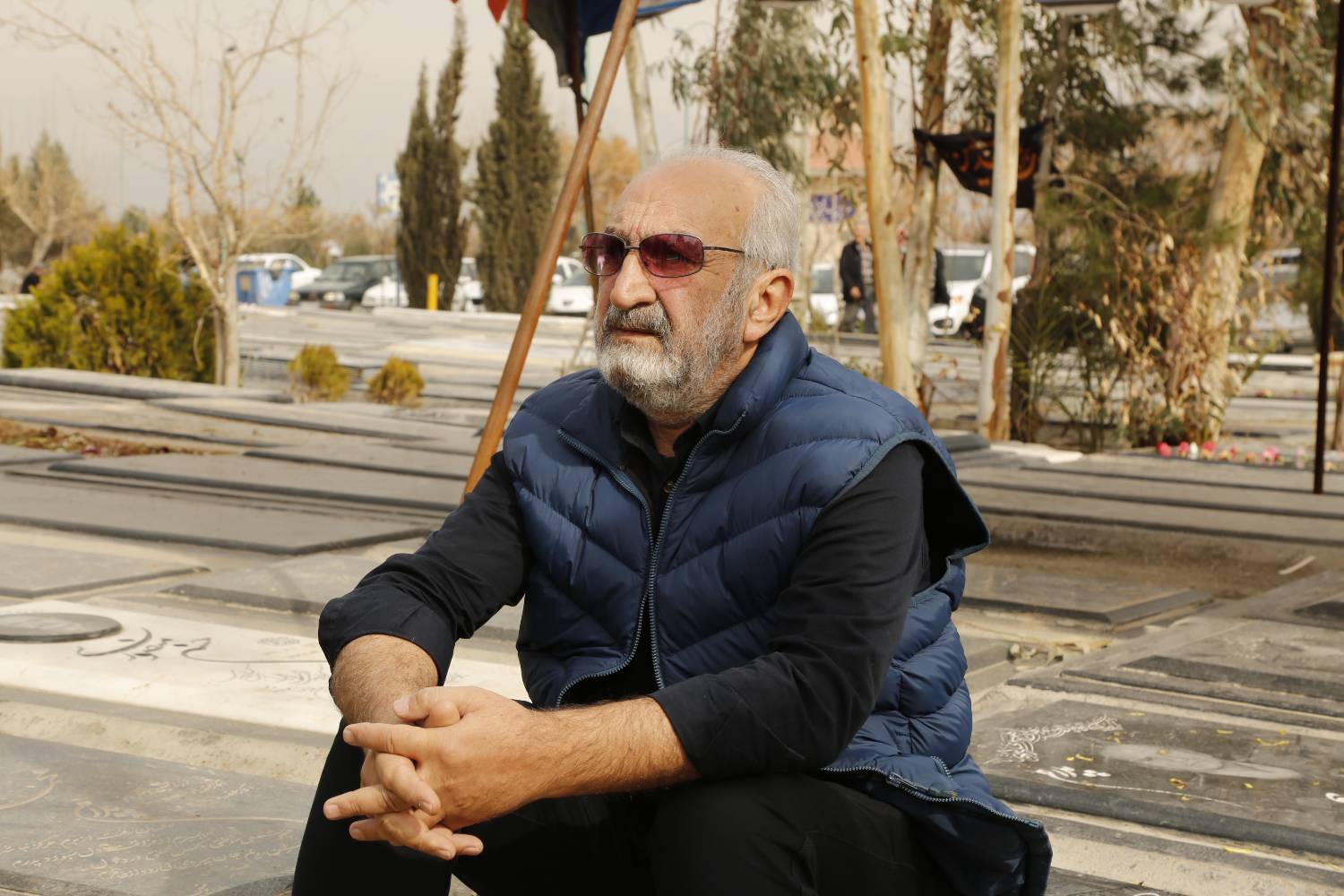 مراسم خاکسپاری زنده یاد «روح انگیز شمس»