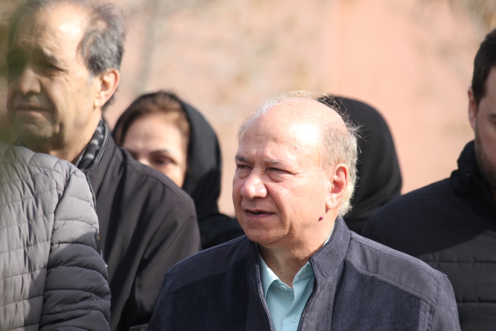 مراسم خاکسپاری زنده یاد «اسفندیار شهیدی»