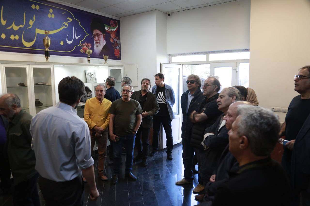 بازدید اهالی خانه سینما از بم و کرمان موتور