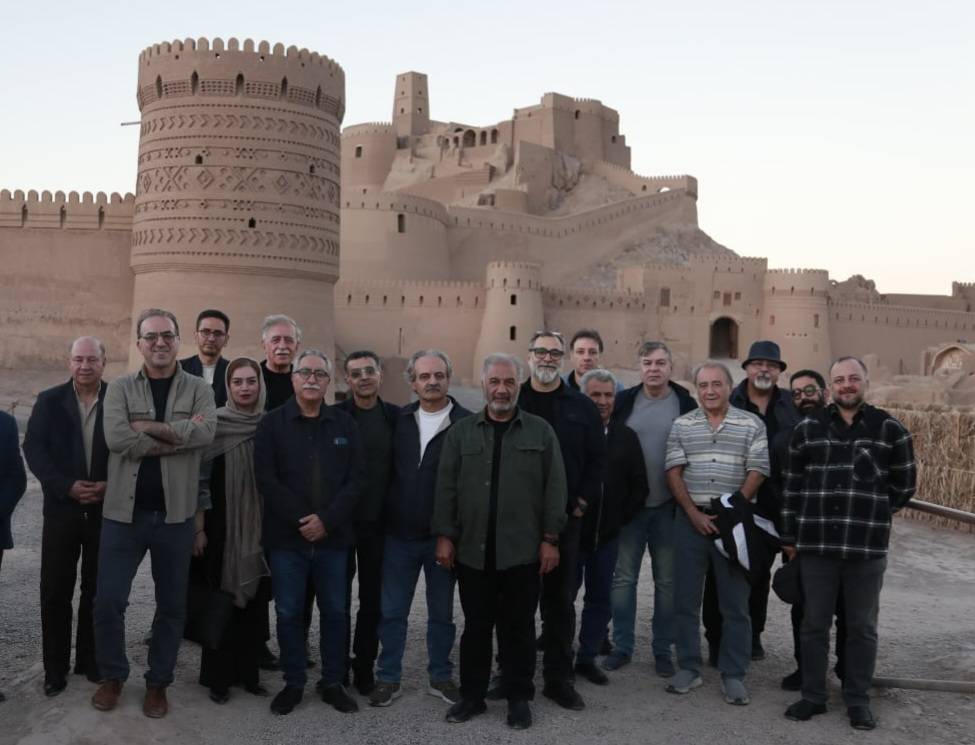 بازدید اهالی خانه سینما از بم و کرمان موتور