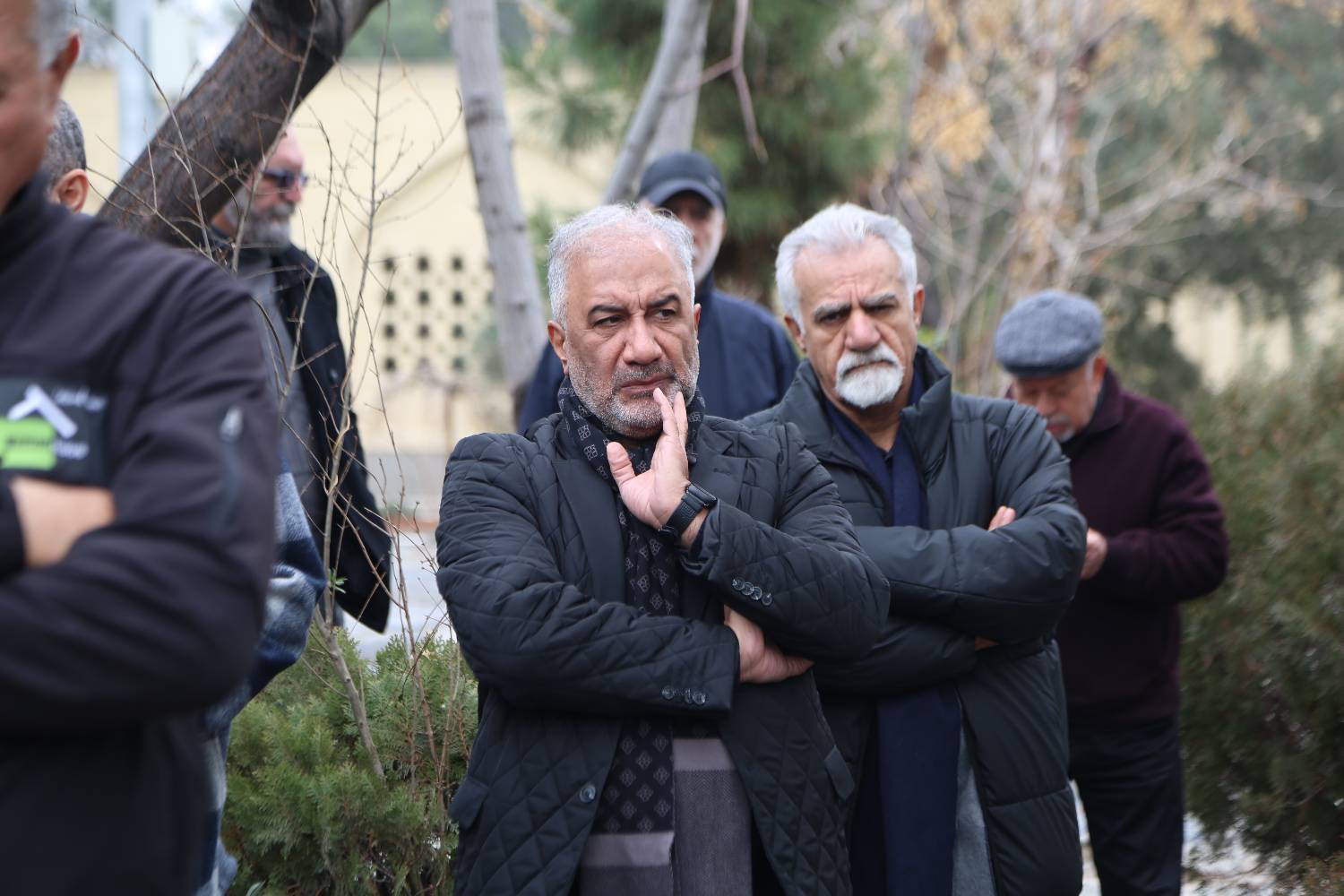 مراسم خاکسپاری زنده یاد «نظام الدین کیایی»